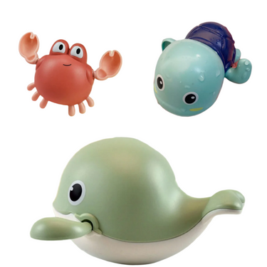Reloj de natación mini tortuga divertido | Juguete educativo - Nadar en la bañera o piscina